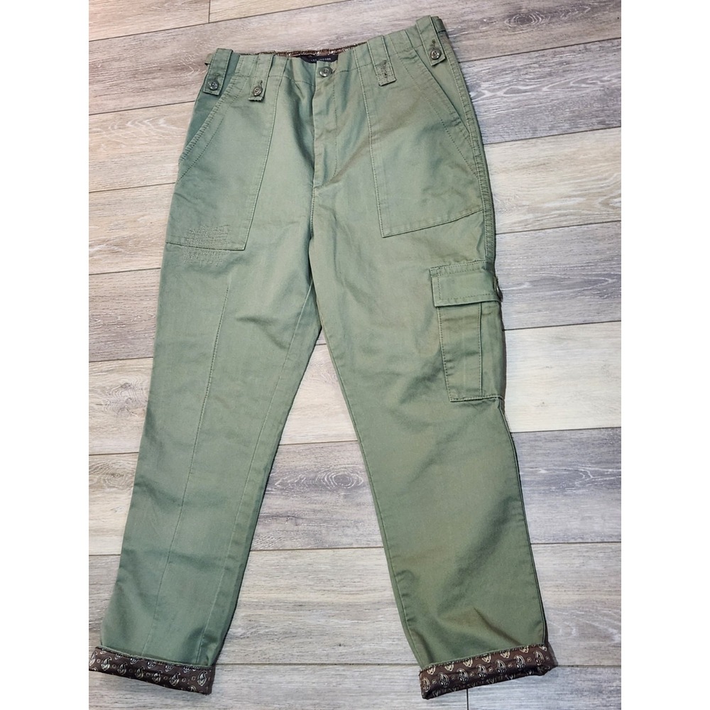 Marc Jacobs Military Olive Green Cargo Pants in a size 12